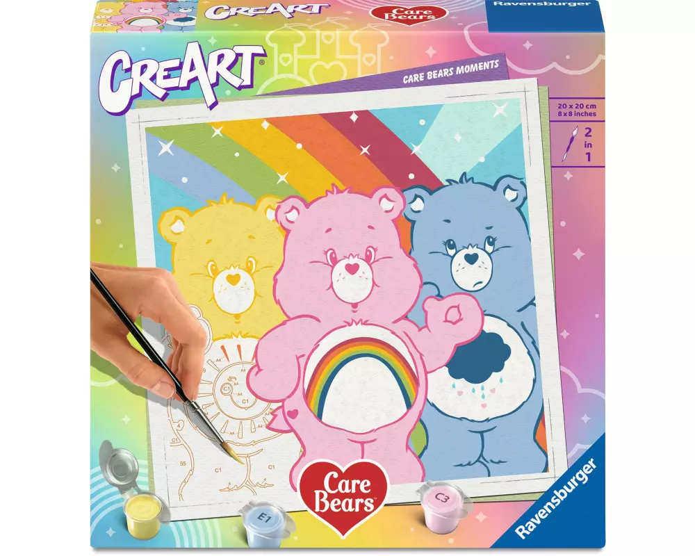 Ravensburger Malen nach Zahlen CreArt, Trend – Care Bears