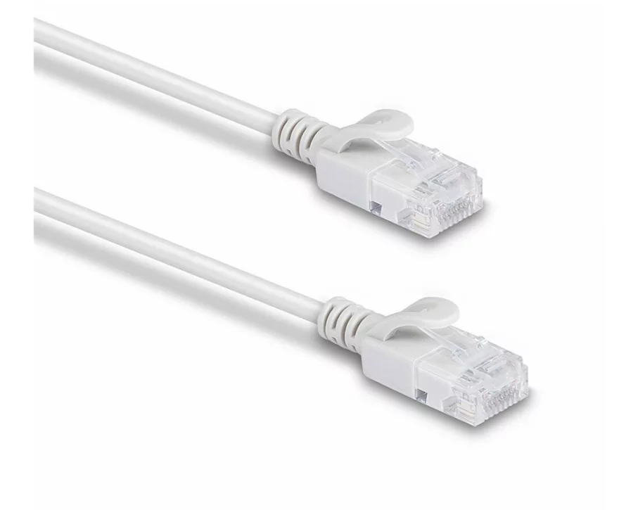 LINDY 0.3m Cat.6A U/FTP, Ultra Slim, Network Cable, Grey