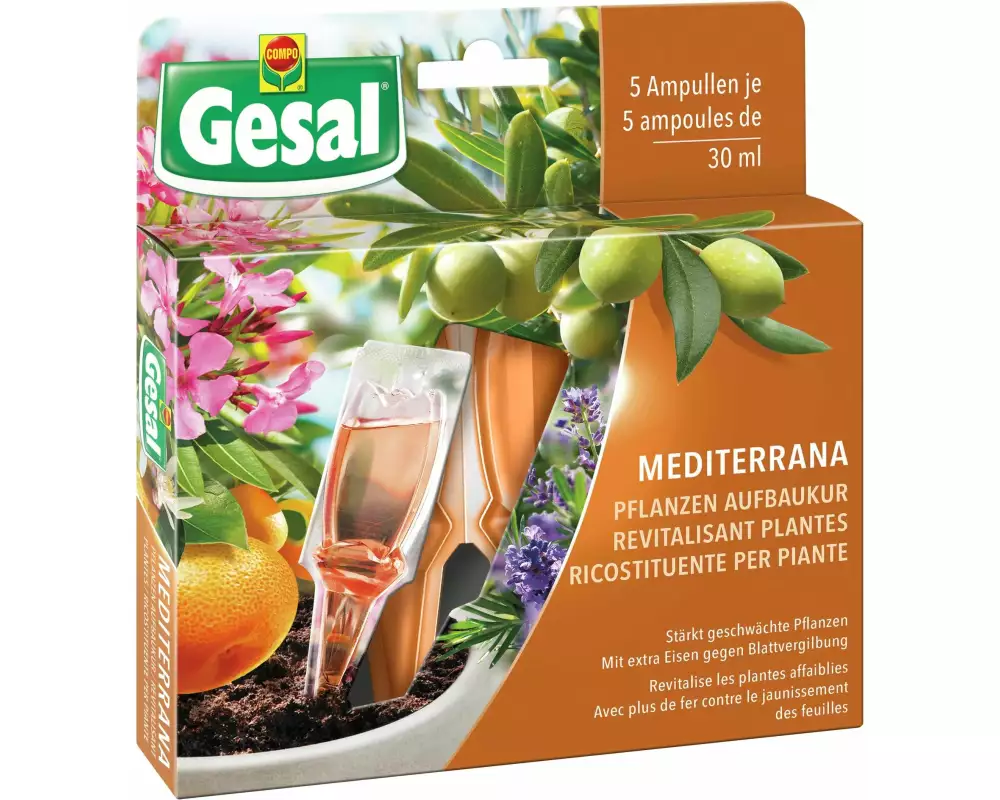 Gesal Mediterrana Pflanzen Aufbaukur (5 x 30 ml)