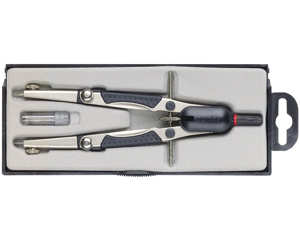 ROTRING Schnellverstellzirkel -360mm S0676580 COMPACT m/Schnellverstellung