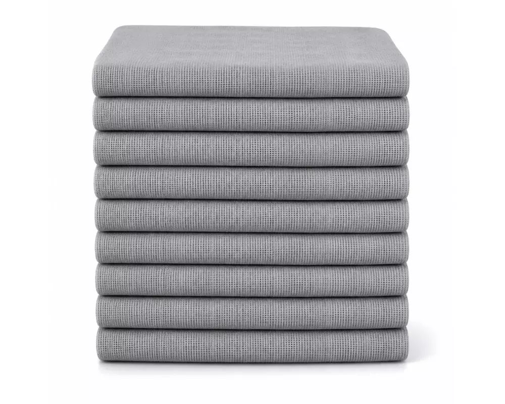 MAKIAN Mulltuch 10er Pack, 80 x 80 cm
