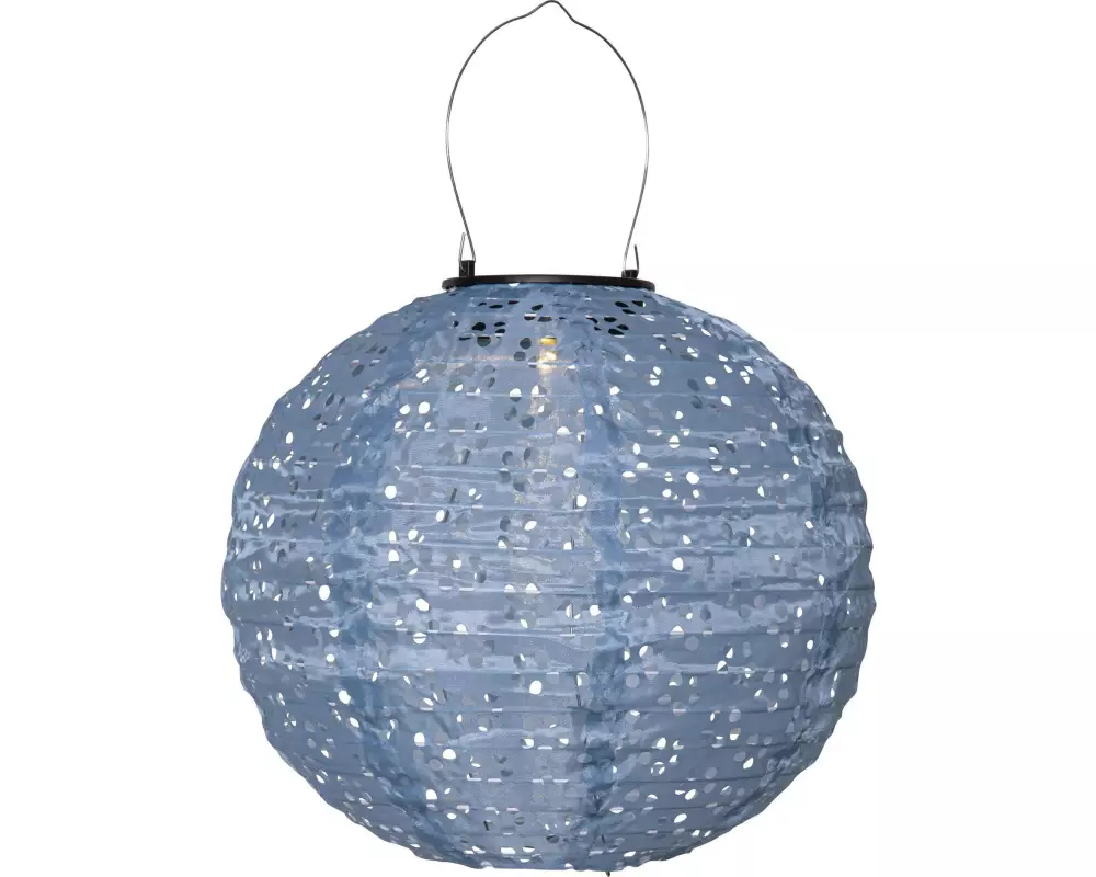 Star Trading Solar Decoration Festa Warmweiss,Blau