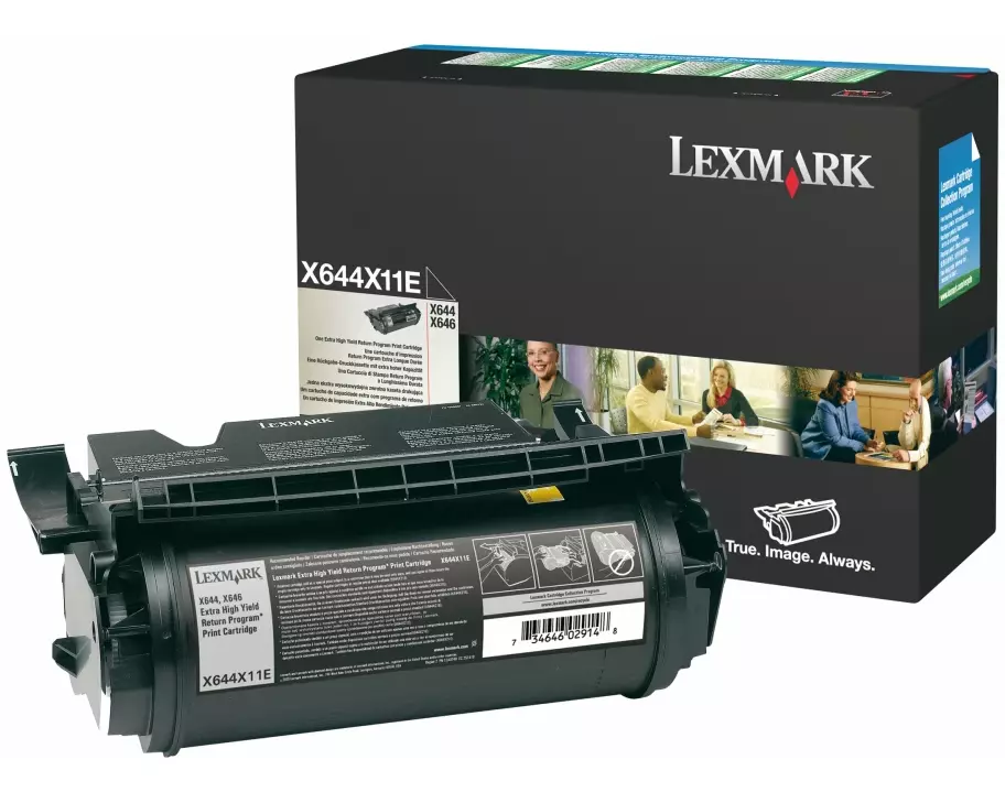 LEXMARK X644e, X646dte Toner black Extra high Capacity 32.000 pages return program