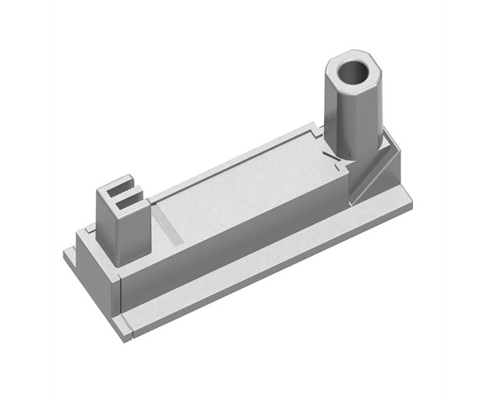 BACHMANN Desk2 Klebesockel-Set, weiß