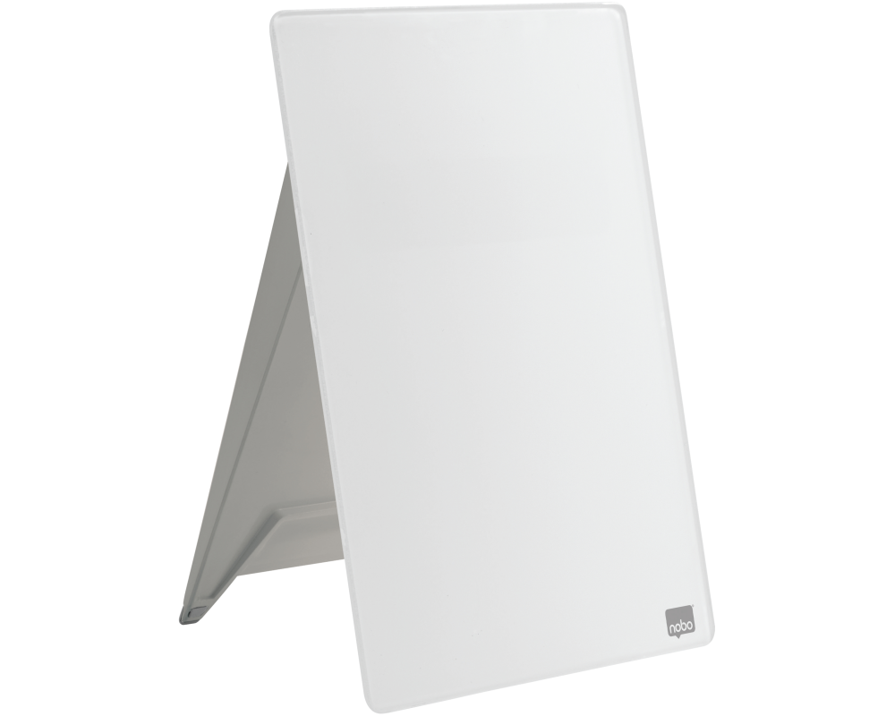 NOBO Diamond Glass Memoboard A4 1905173 weiss