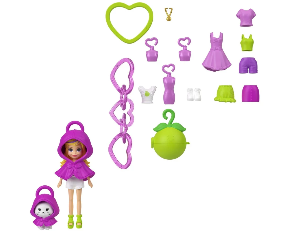 Polly Pocket Schlüsselanhängerset assortiert
