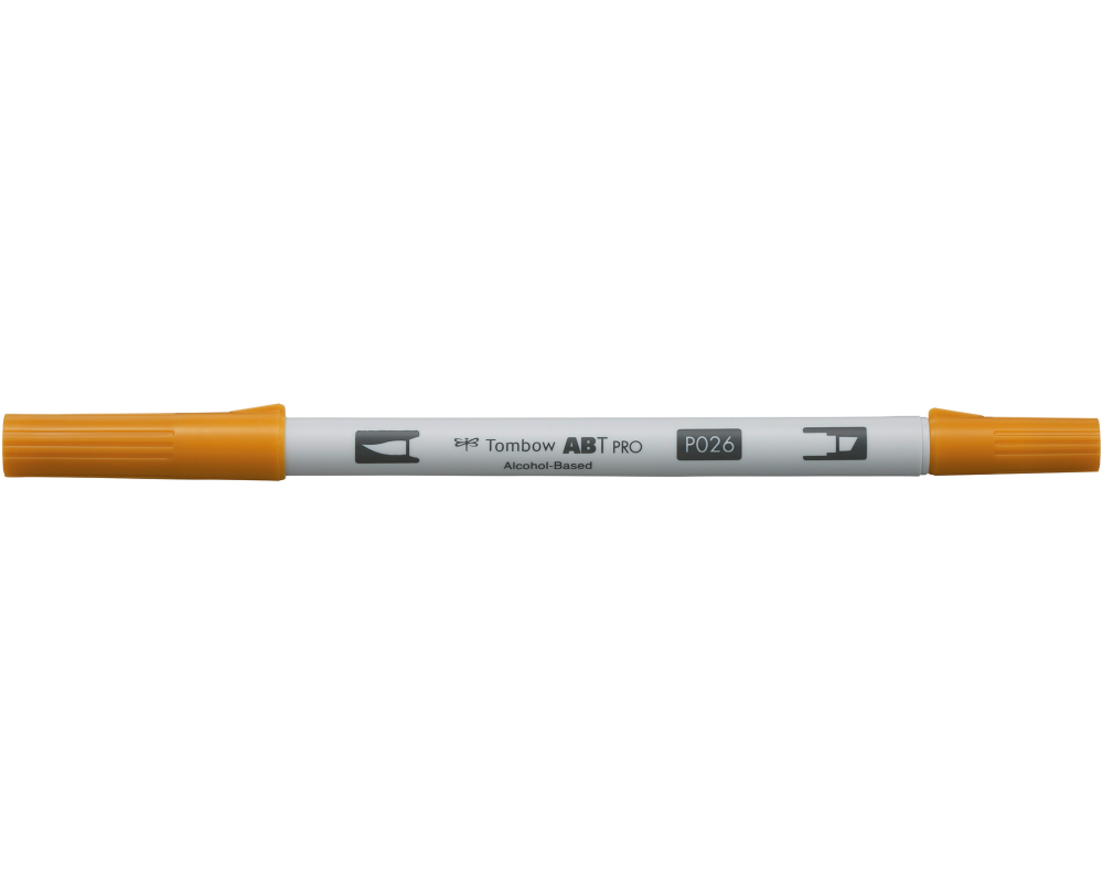 TOMBOW Dual Brush Pen ABT PRO ABTP-026 yellow gold