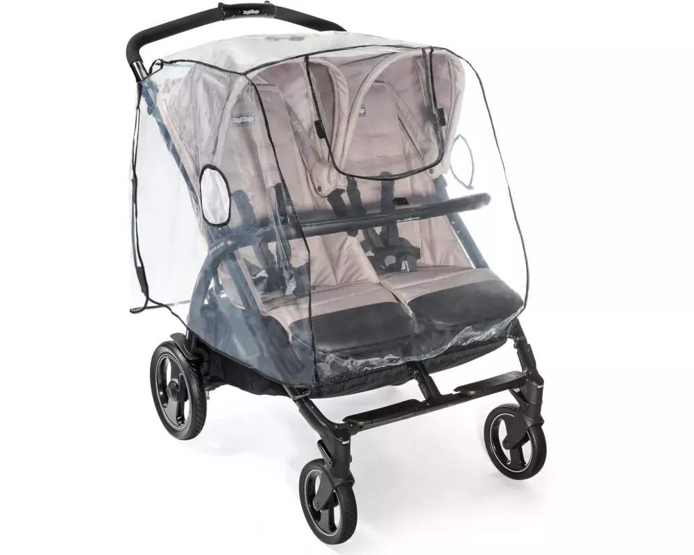 reer Regenschutz Zwillingswagen