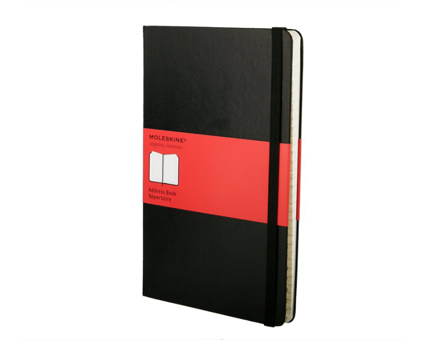 MOLESKINE Adressbuch Classic A5 701658 schwarz
