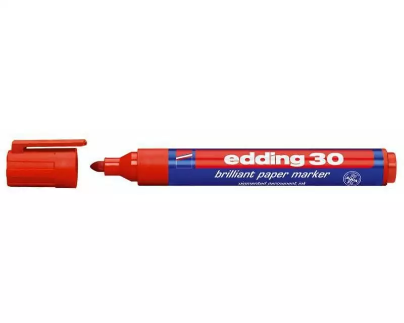edding Permanent-Marker 30 Rot