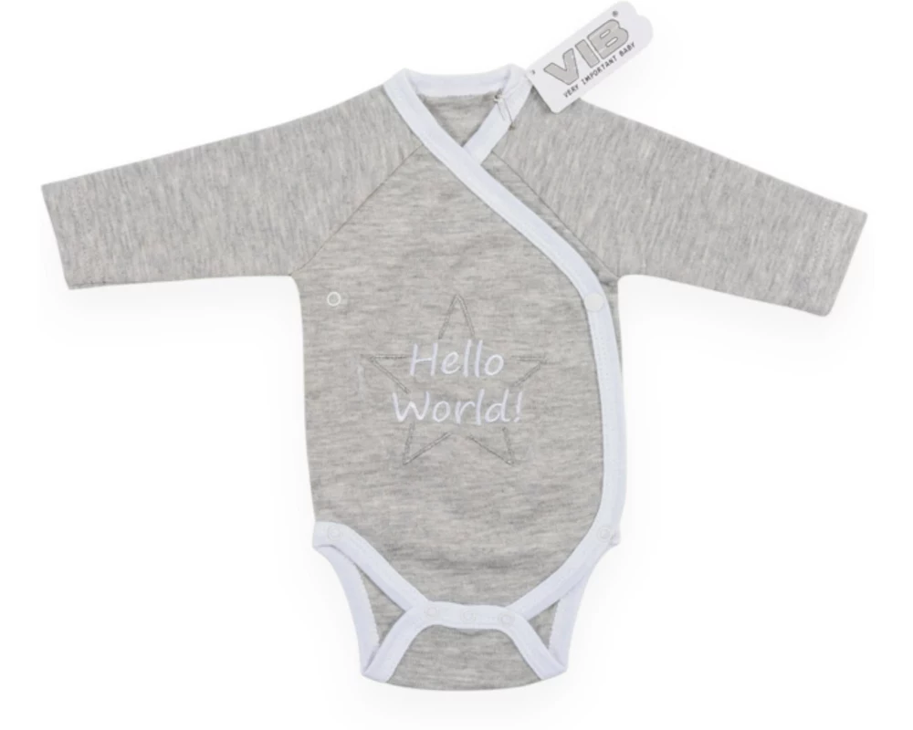 Very Important Baby Body Hello world Weiss/Grau