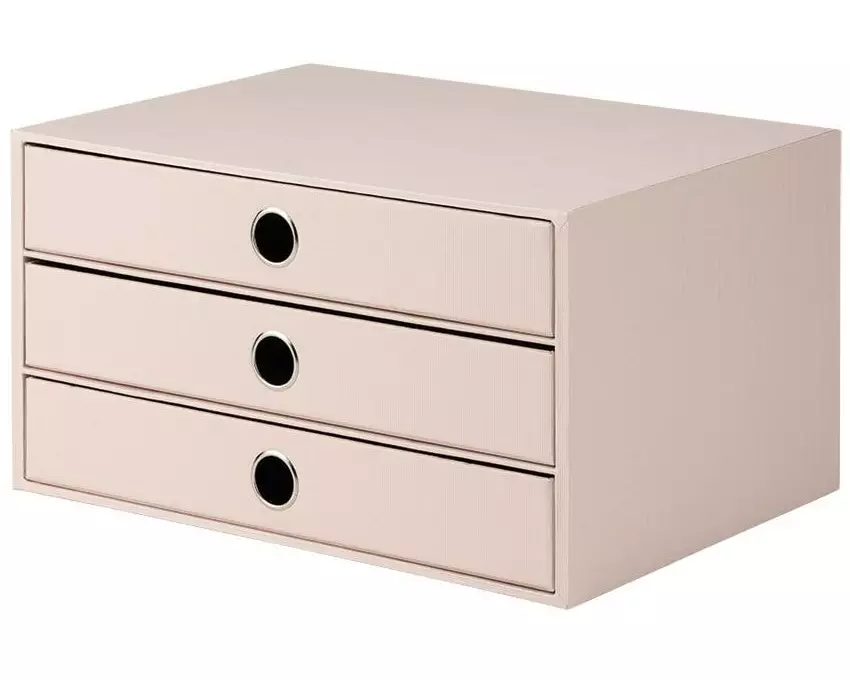 Rössler Schubladenbox S.O.H.O. A4 Altrosa