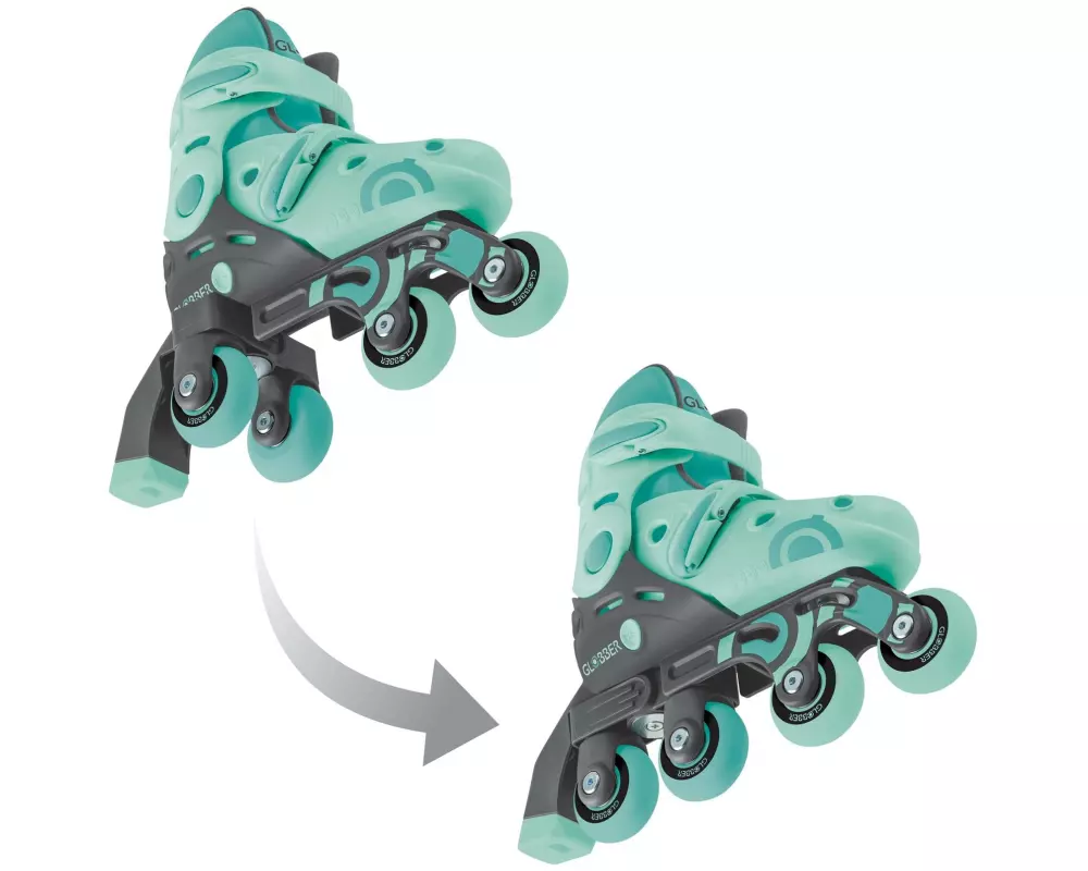 GLOBBER Inline-Skates 2 in 1 Gr. 30-33, Mint