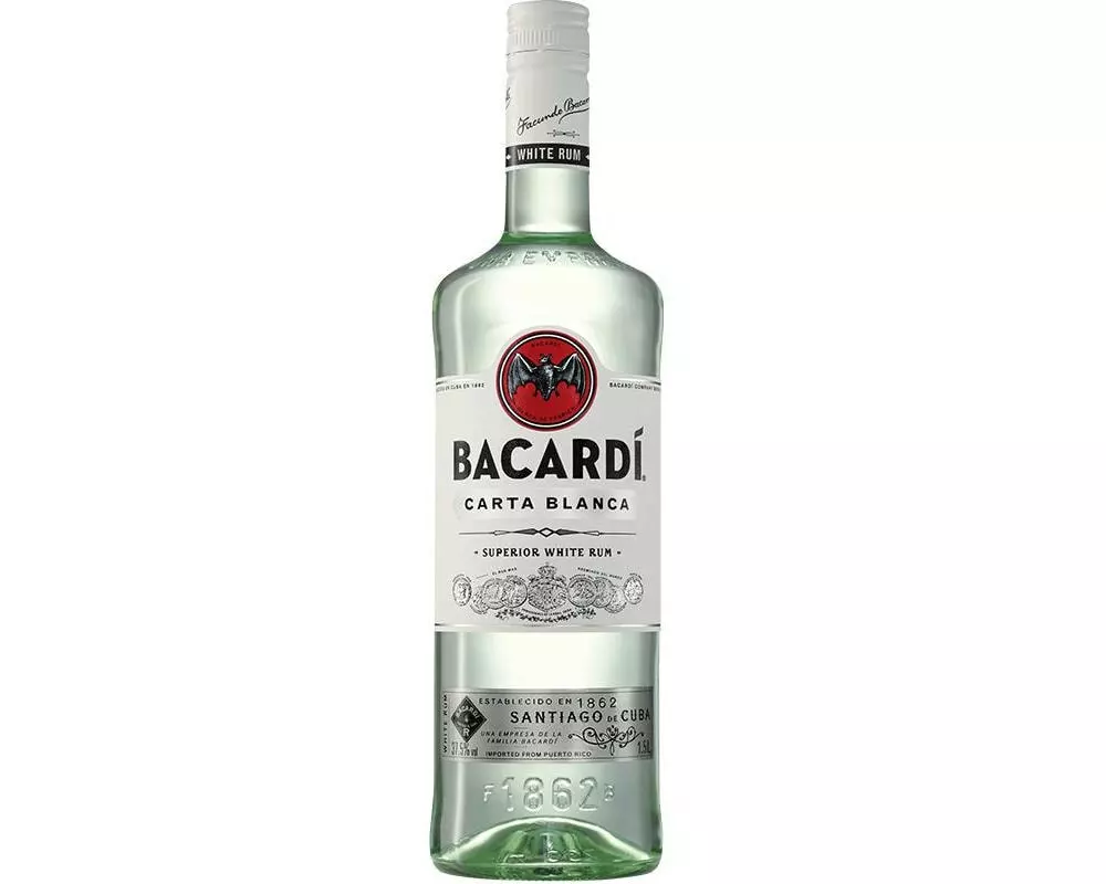 Bacardi Rum Carta Blanca 1.5 l