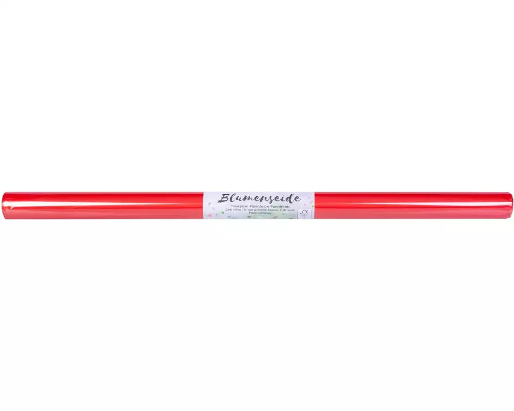 Folia Seidenpapier Blumenseide, 50 x 70 cm Weinrot