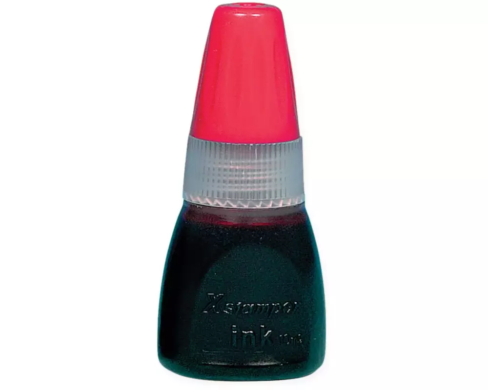 Xstamper Stempelfarbe CS-10N Rot, 10 ml