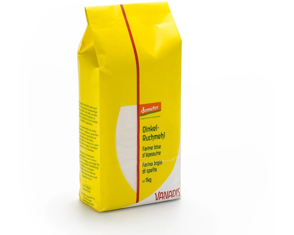 Vanadis Dinkel-Ruchmehl, Demeter 1 kg