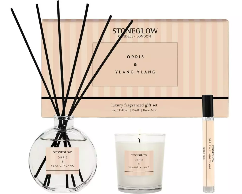 Stoneglow Geschenkset Orris & Ylang Ylang 3-teilig, 120 ml