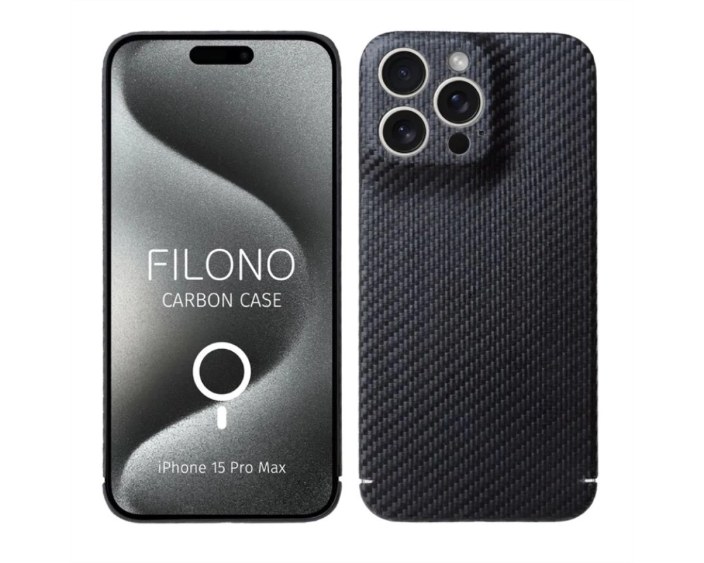 Filono Carbon Case, iPhone 15 Pro Max, MagSafe