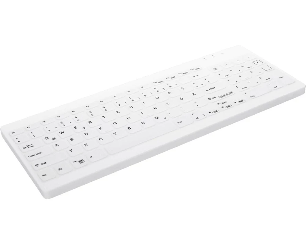 Active Key Tastatur AK-C7012F Medizinisch, weiss