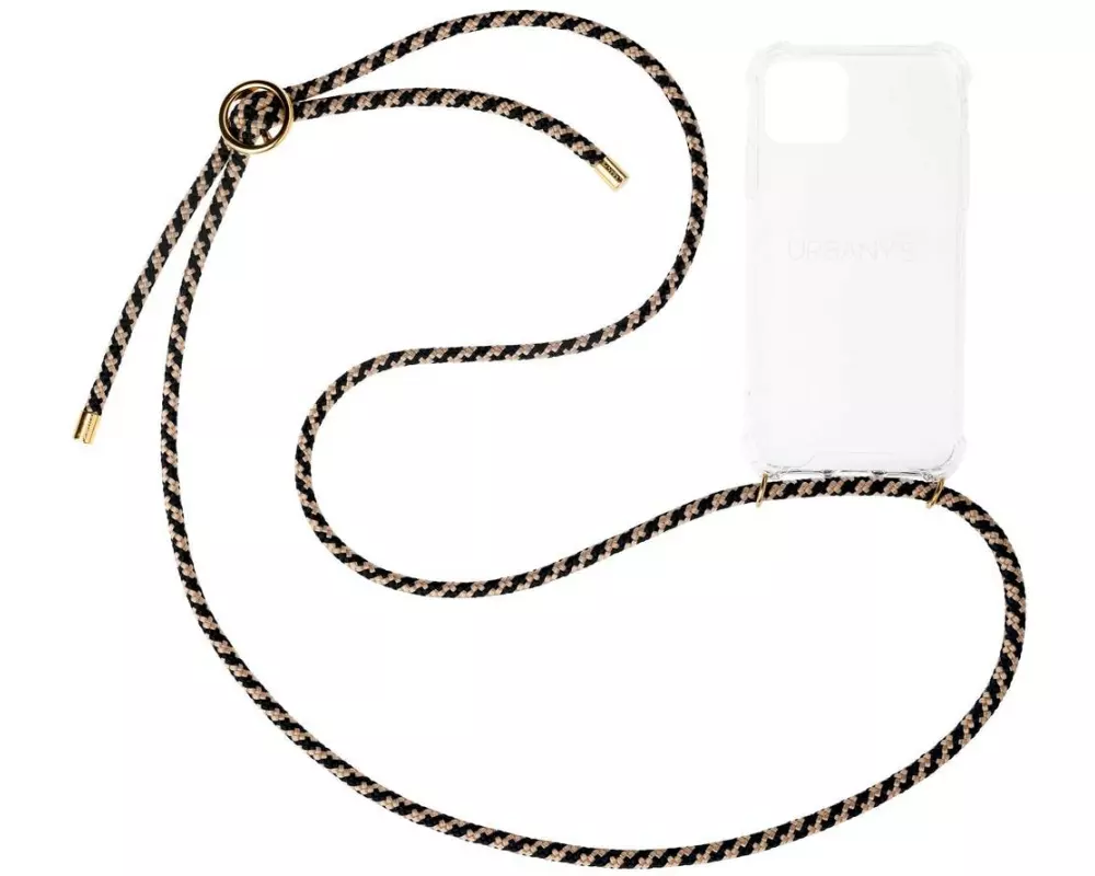 Urbany's Necklace Case iPhone 15 Blackberry Muffin