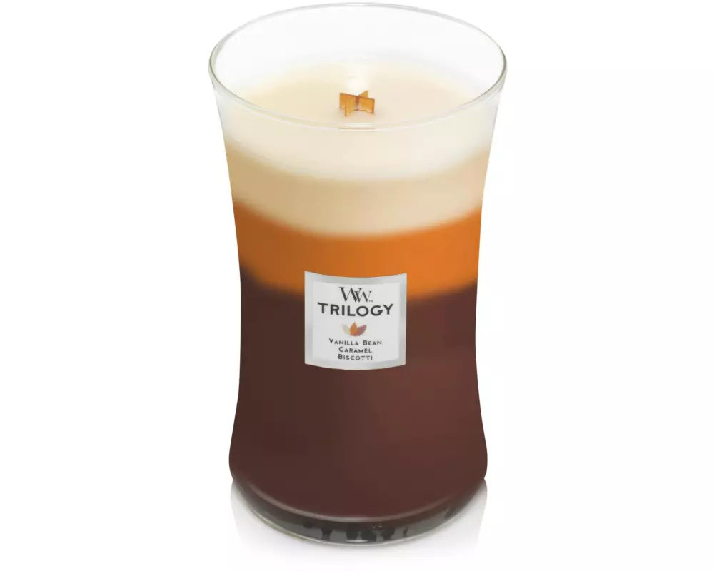 Woodwick Duftkerze Trilogy Café Sweets Medium Jar