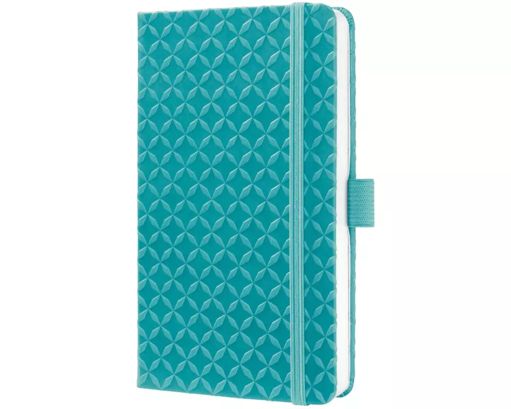 Jolie Notizbuch JN102 A6, Liniert, Aqua