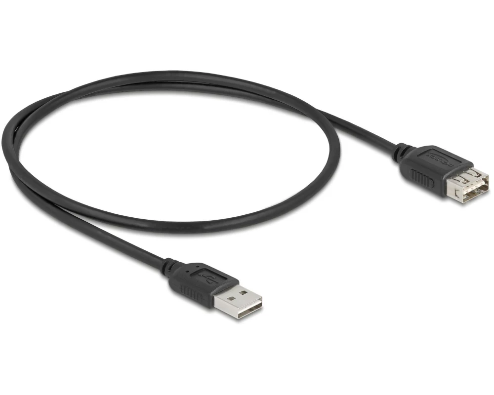 Delock USB 2.0-Verlängerungskabel USB-A - USB-A 0.5 m