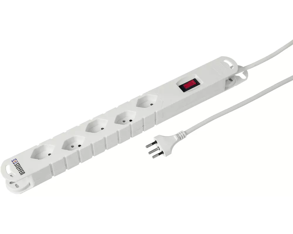STEFFEN Steckdosenleiste STEBA TWIST 5x T13