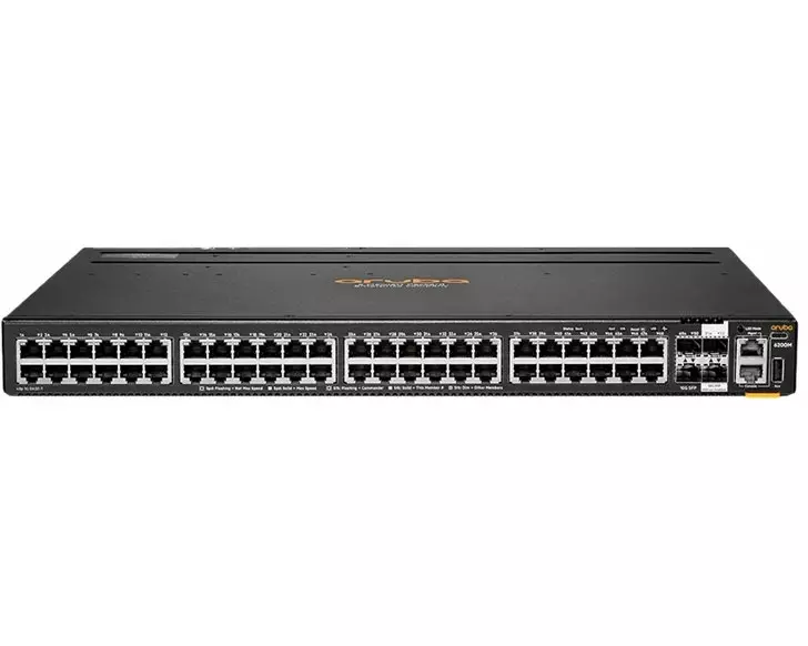 HPE Aruba 6200M Switch, 48G, 4 SFP+ Ports, ACL, QoS, OSPF Routing, VSF Stacking, Analytics Engine, CX Mobile App, NetEdit