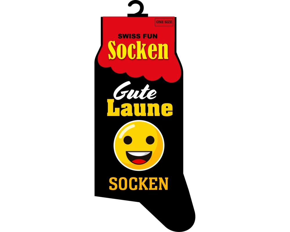 Trendcompany Socken Gute Laune 41-46