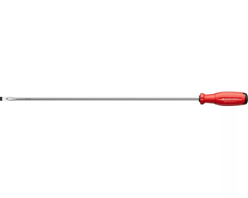 PB Swiss Tools Schlitz-Schraubenzieher SwissGrip Evo 38100.6-500 Rot