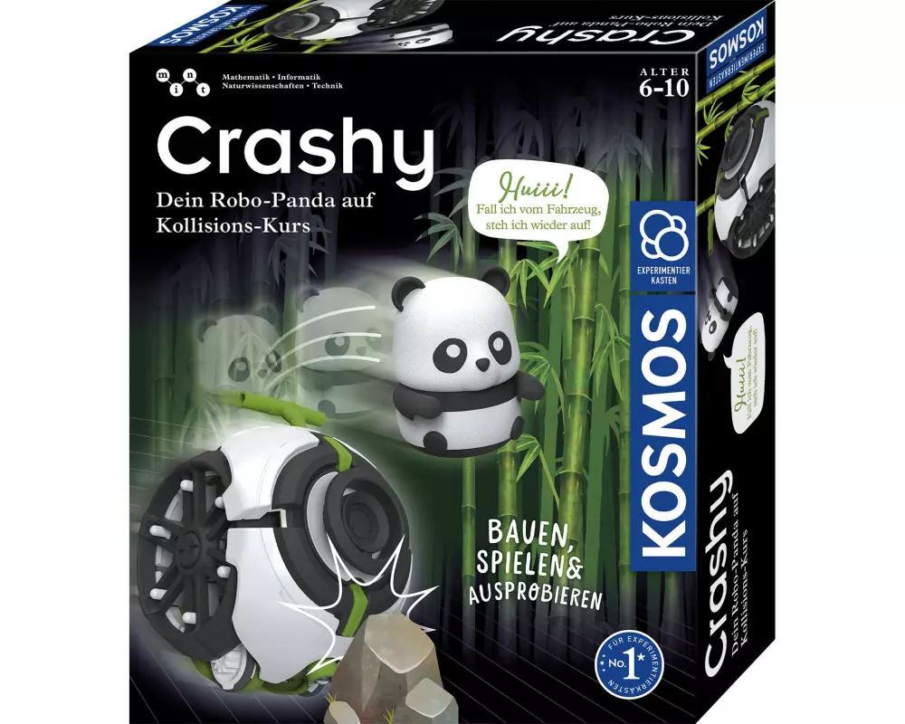 Kosmos Experimentierkasten Crashy Schwarz