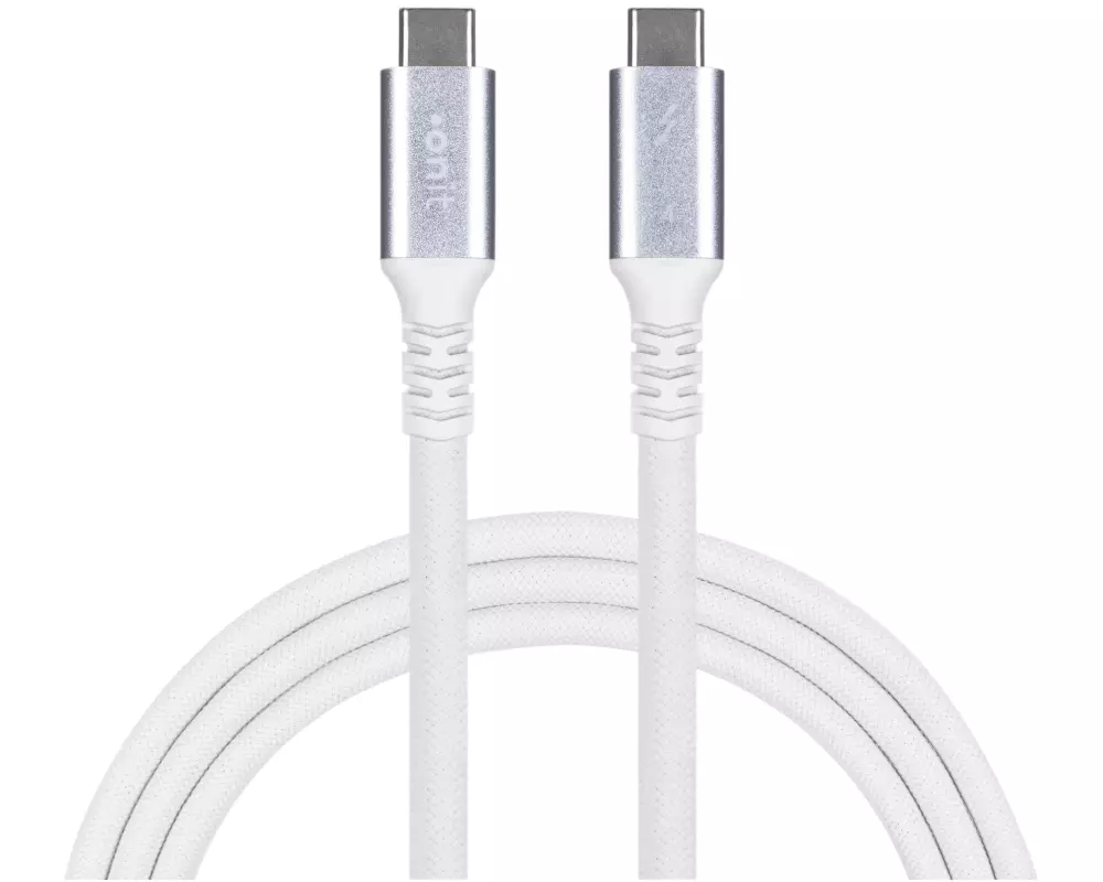 onit Thunderbolt 4-Kabel USB-C - USB-C 1 m, Weiss