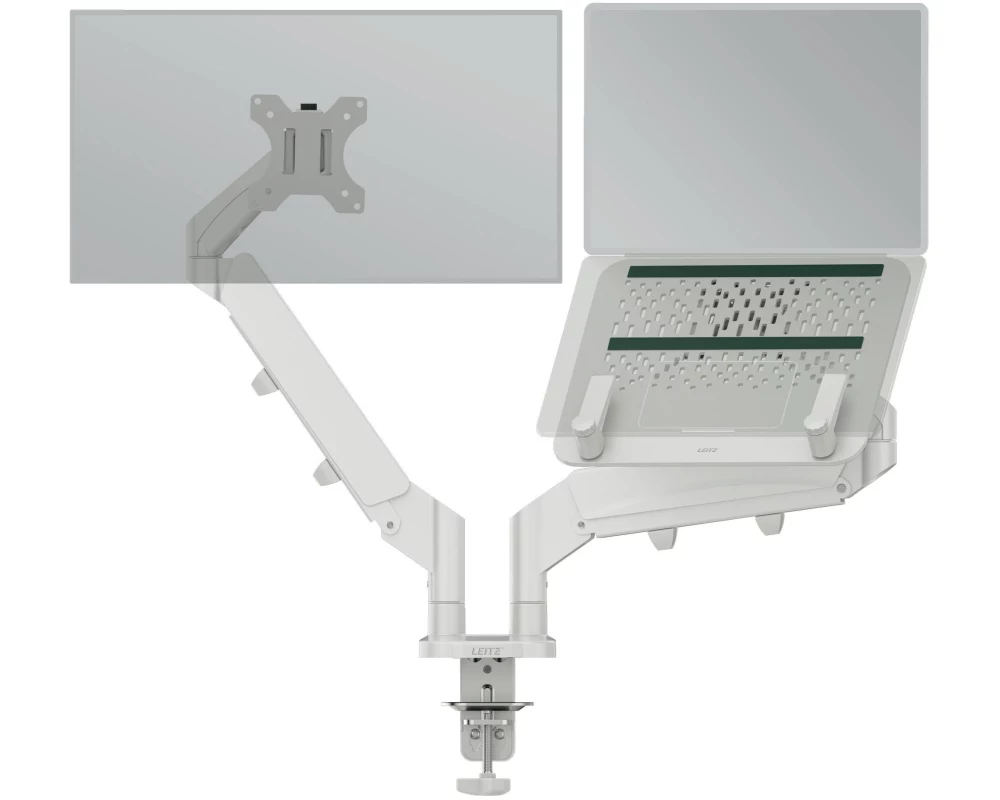 Leitz Tischhalterung Ergo Dual Dual Monitorarm