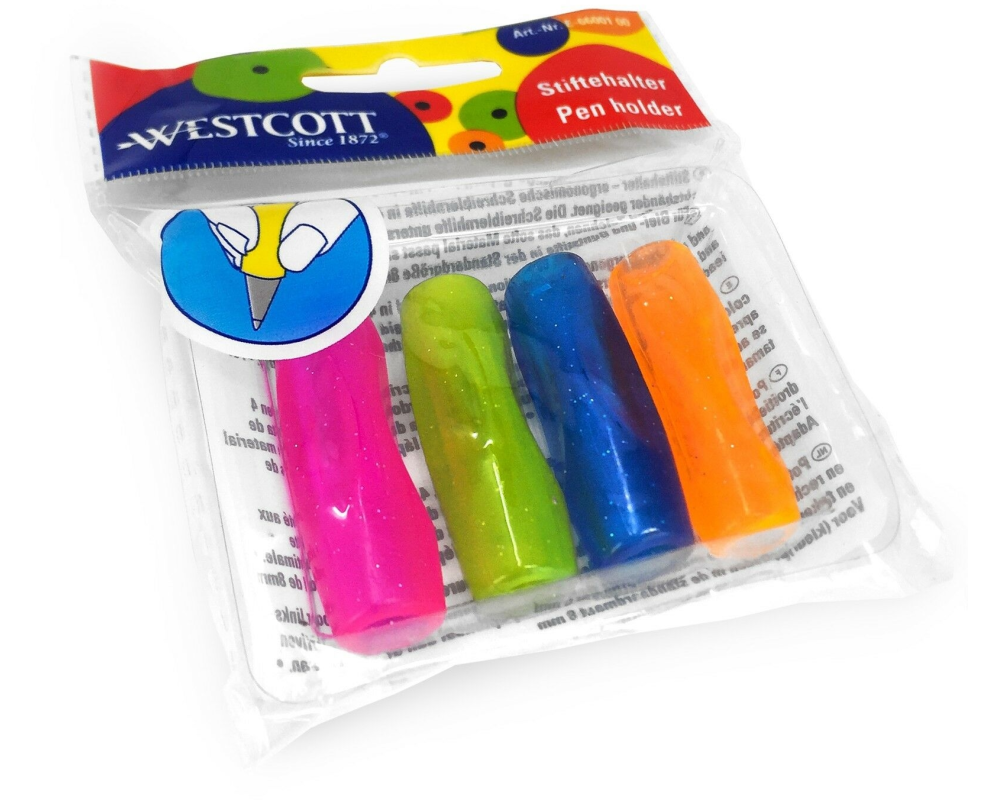 WESTCOTT Schreibhilfe E66001 00 ass., für 4mm & 8mm 4 Stück