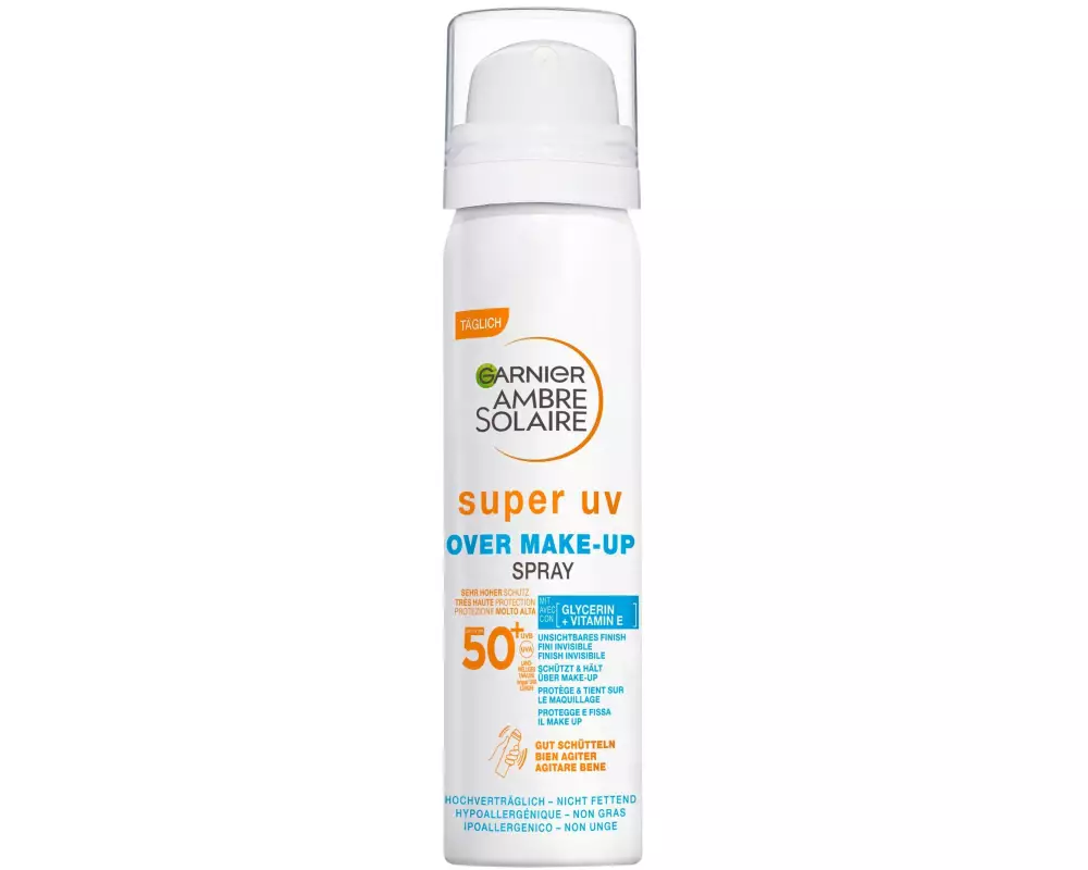 Garnier Ambre Solaire Sonnenspray Super UV Over Make-up Spray LSF 50+ 75 ml