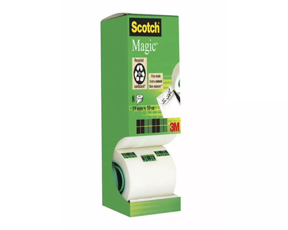 Scotch Klebeband Magic 19 mm x 33 m, Transparent