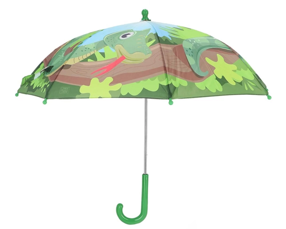 Esschert Design Regenschirm Schlange Grün