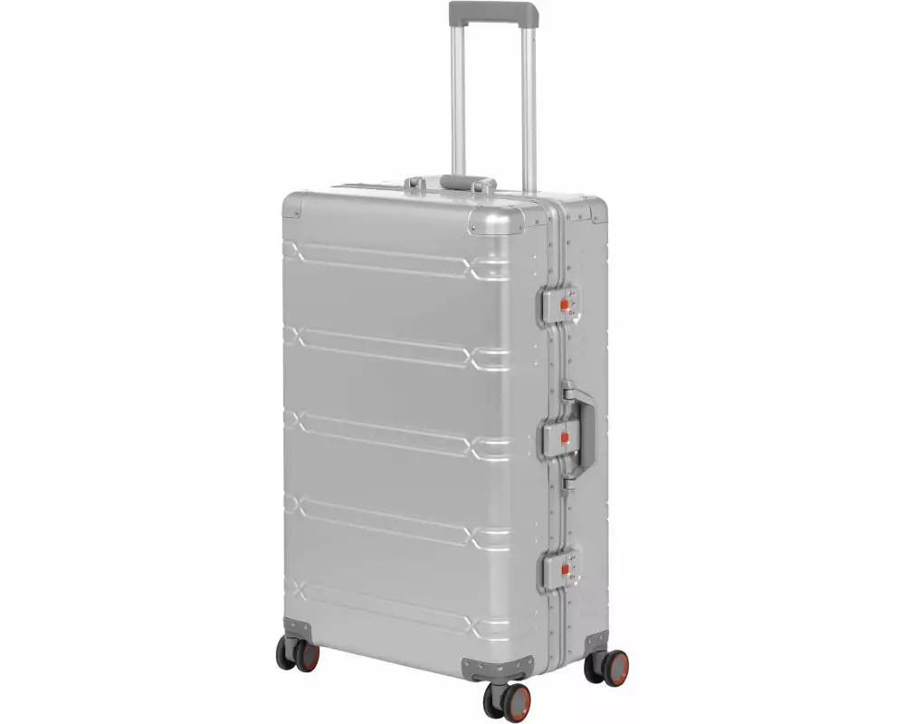 KOOR Reisekoffer Aluminium 95 L, Silber