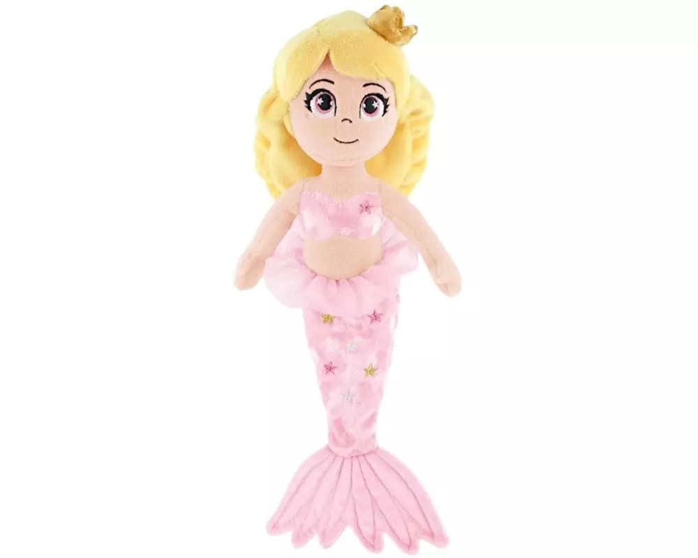Keeleco Plüsch Rosa Meerjungfrau 25 cm