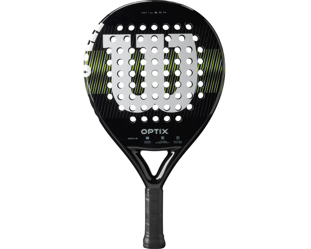 Wilson Padelracket Optix V1 Schwarz