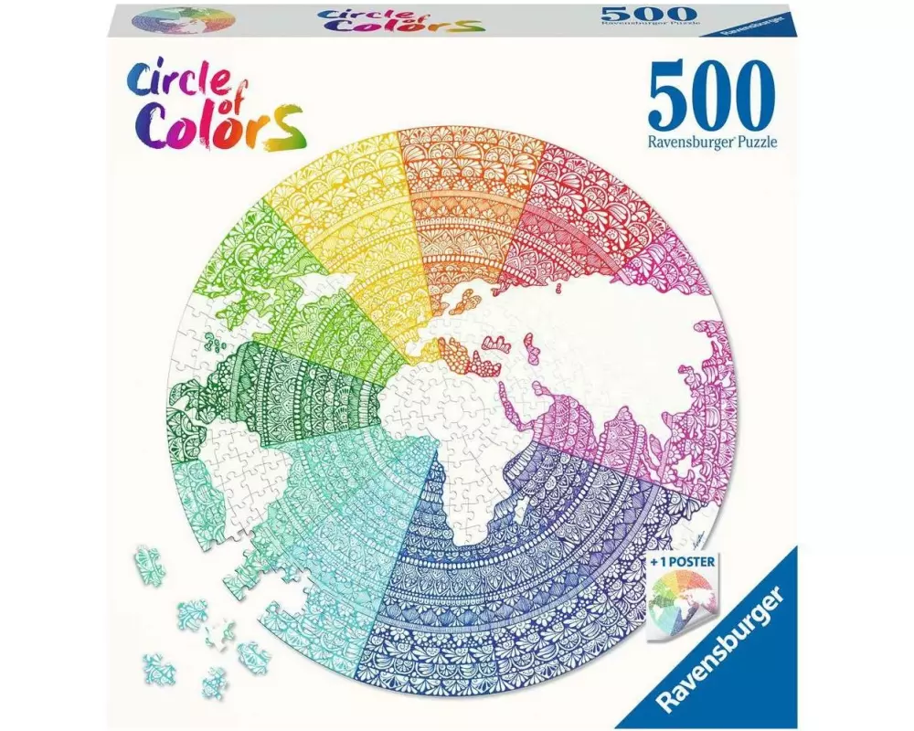 Ravensburger Puzzle Circle of Colors – Mandala
