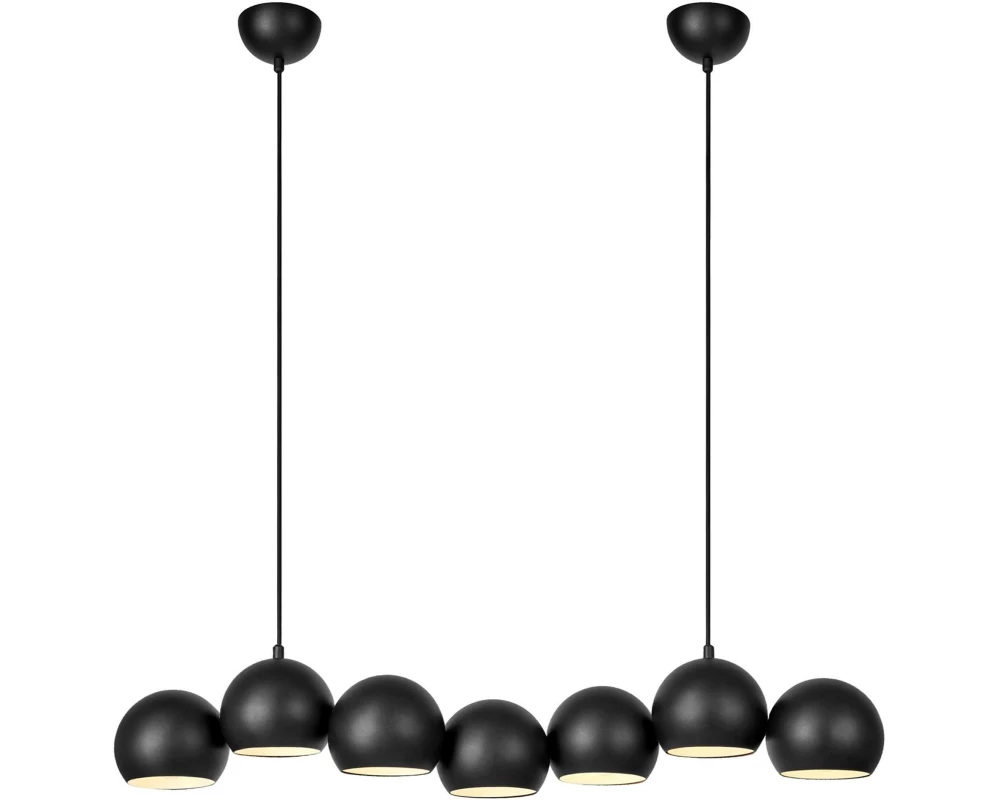 Markslöjd Pendelleuchte Cupolo E14 max. 40W (7x), Textilkabel