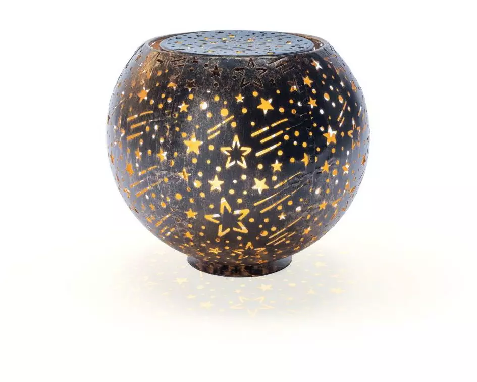 STT Luna Sky Metall Schwarz Gold 22 cm