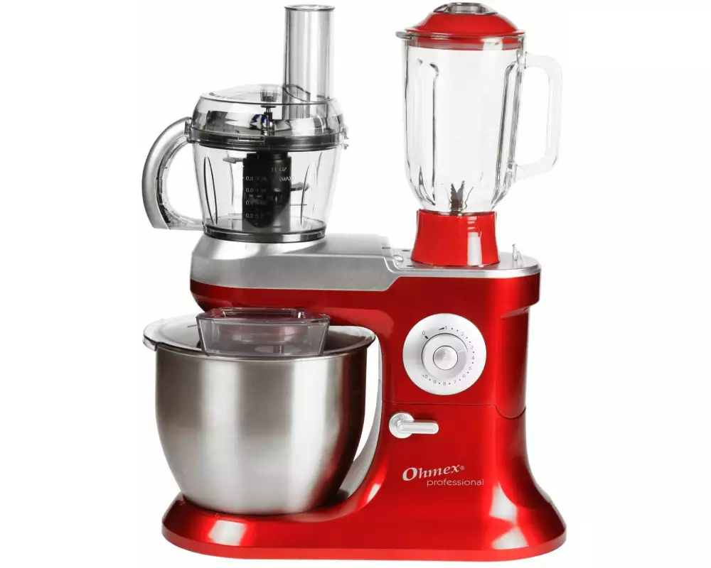 OHMEX Küchenmaschine SMX 6100 Rot