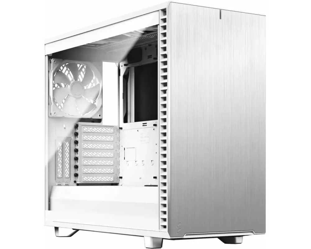 Fractal Design PC-Gehäuse Define 7 Clear Weiss