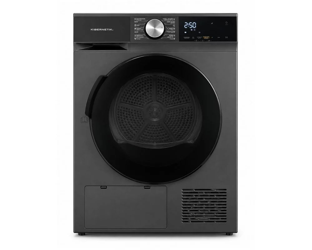 Kibernetik MSWT523 MasterSeries Wärmepumpentrockner 9kg B Klasse Titan