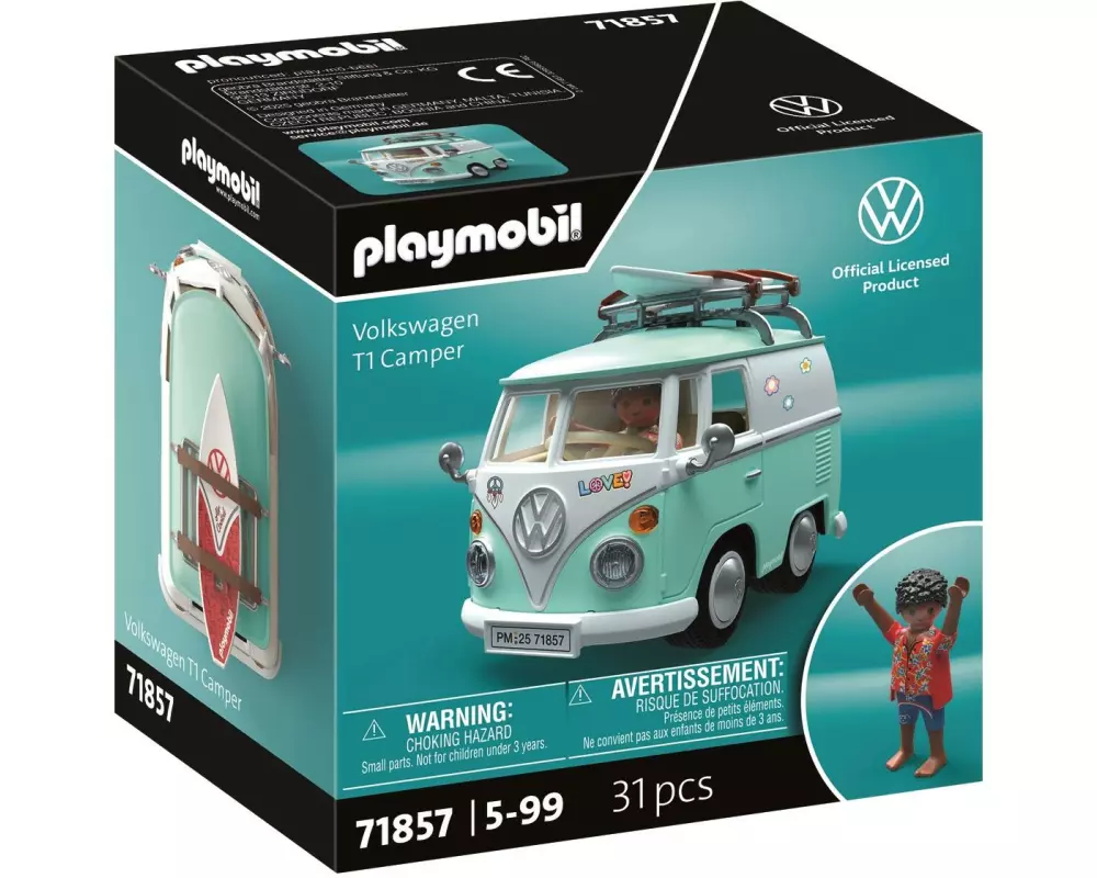 Playmobil Famous Cars: Volkswagen T1 Camper 71857