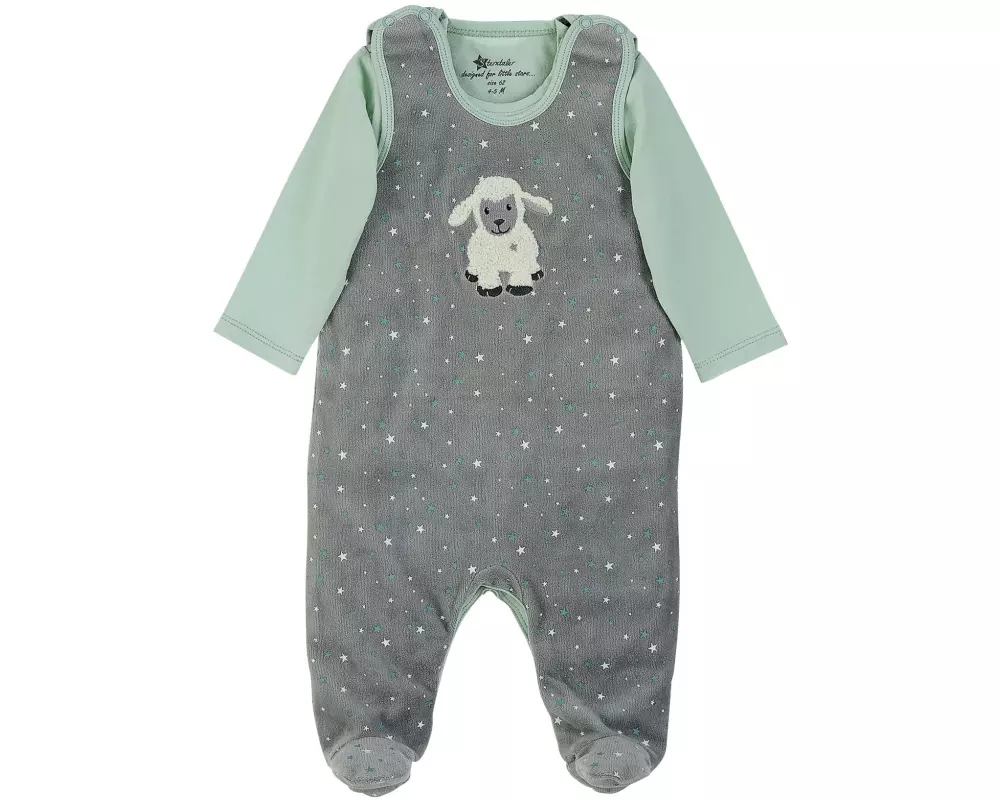 Sterntaler Strampler Set Nicki Stanley Grau Gr. 62